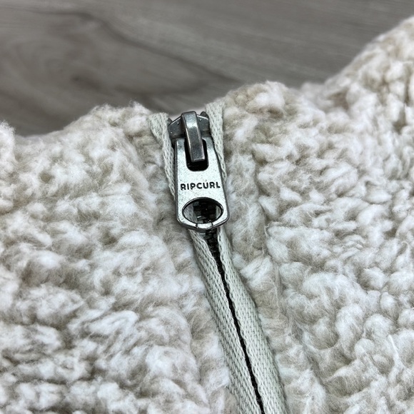 🔆RIP CURL🔆 DARK N STORMY 1/4 ZIP CRW SOFT JACKET SWEATER - Picture 9 of 16